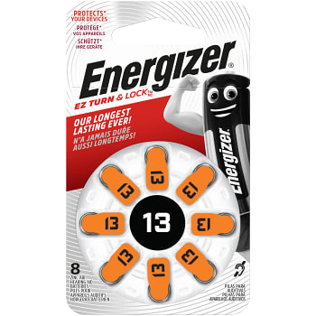 Batteri Hörapparat 13 TL8 8-pack Energizer