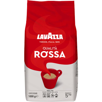 Kaffebönor Qualità Rossa 1kg Lavazza