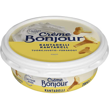 Färskost Kantarell laktosfri 200g Creme Bonjour