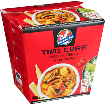 Thai Cube Red curry chicken 350g Kitchen Joy