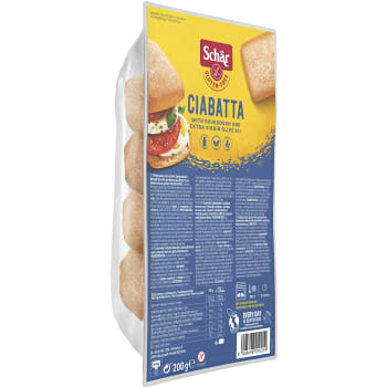 Ciabatta Glutenfri 200g Schär