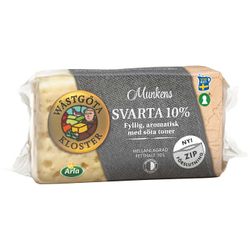 Munkens Svarta mellan 10% ca 500g Wästgöta Kloster