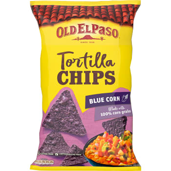 Tortillachips Blue corn & sea salt 150g Old El Paso