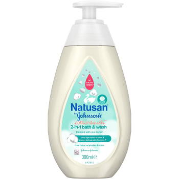 2-in-1 Bath & Wash 300ml Natusan