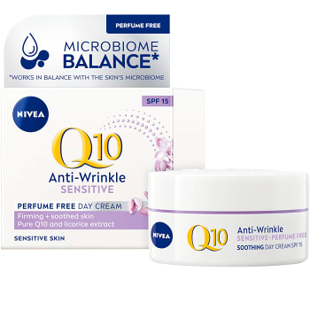 Dagkräm Q10 Sensitive Day Cream SPF15 50ml NIVEA
