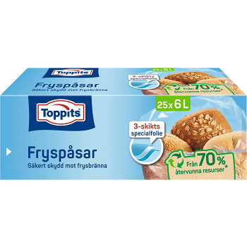 Fryspåsar 25-p 6l Toppits
