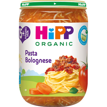 Pasta bolognese Från 15m Ekologisk 250g Hipp