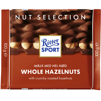 Choklad Hasselnöt 100g Ritter