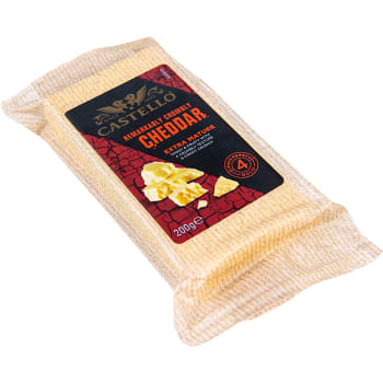 Cheddarost Extra mature 200g Castello