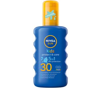 Solkräm Protect &amp; Moisture Kids Sun Spray SPF30 200ml NIVEA SUN