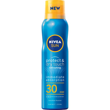 Solskydd Protect &amp; Dry touch SPF30 200ml Nivea Sun