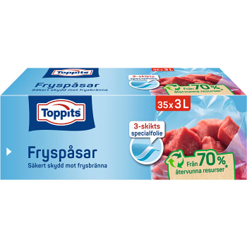 Fryspåsar 3l 35-p Toppits