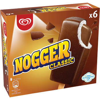 Glass Nogger 6-pack GB Glace
