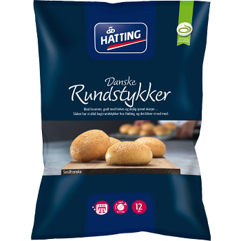 Danska rundstycken Fryst 600g Hatting