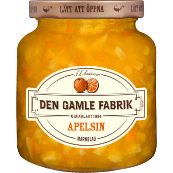 Apelsinmarmelad 380g Den Gamle Fabrik
