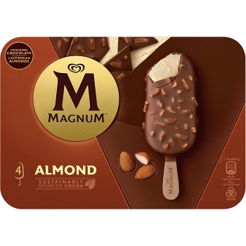 Glass Mandel 4-pack Magnum
