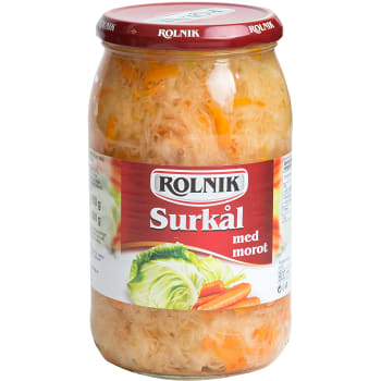 Surkål med morot 500g Rolnik