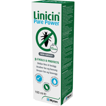 Lusmedel Pure Power 100ml Linicin