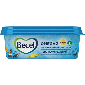 Lättmargarin Omega 3 38% 400g Becel