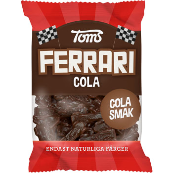Godis Ferrari Cola 120g Toms
