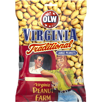 Jordnötter Virginia traditional 275g OLW