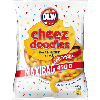 Cheez doodles maxibag 450g OLW