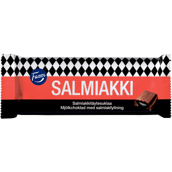 Chokladkaka Mjölkchoklad med salmiakfyllning 100g Fazer