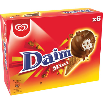 Glass Daimstrut mini 6-pack GB Glace