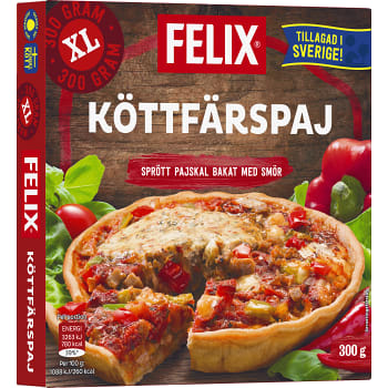 Paj köttfärs XL Fryst 300g Felix