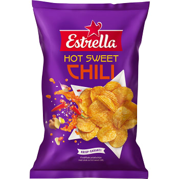 Chips Hot Sweet Chili 275g Estrella