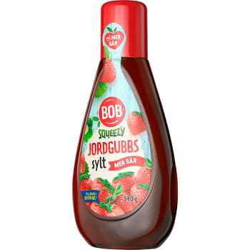 Sylt Jordgubb Squeezy 540g BOB