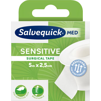 Sensitive Kirurgtejp 5m 1-p Salvequick