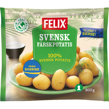 Färskpotatis Fryst 800g Felix
