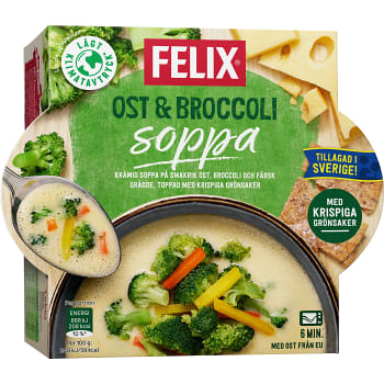 Ost &amp; Broccolisoppa 350g Felix