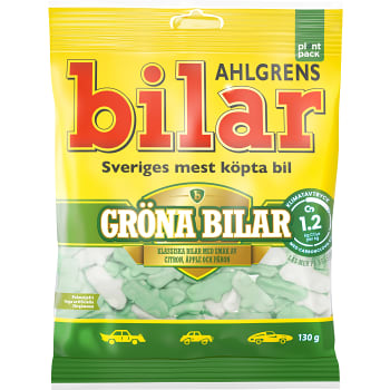 Gröna Bilar 130g Ahlgrens Bilar