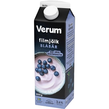 Hälsofil 3,5% Blåbär 1000g Verum