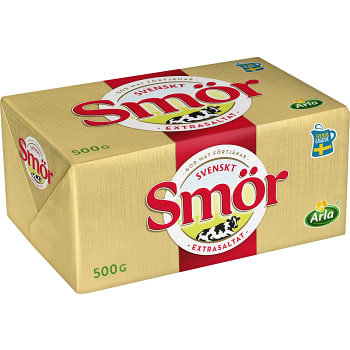 Smör Extrasaltat 81% 500g Svenskt Smör från Arla