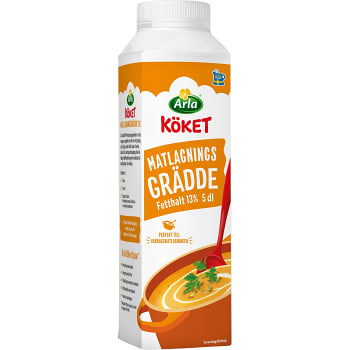 Matlagningsgrädde 13% 5dl Arla Köket®