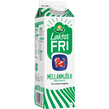 Mellanmjölkdryck Laktosfri 1,5% 1l Arla Ko®