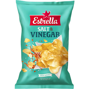 Chips Salt &amp; Vinegar 275g Estrella