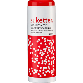 Sötningsmedel 1200st Suketter
