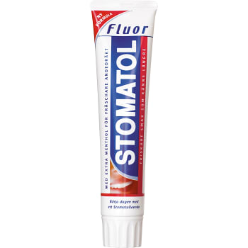 Tandkräm Fluor 125ml Stomatol | Handla mat online från din lokala ICA-butik