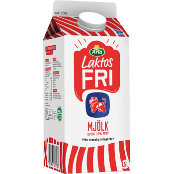 Standardmjölkdryck 3,0% Laktosfri 1,5l Arla Ko®
