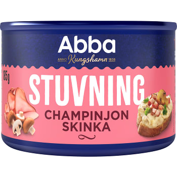Stuvning Champinjoner &amp; skinka 185g Abba