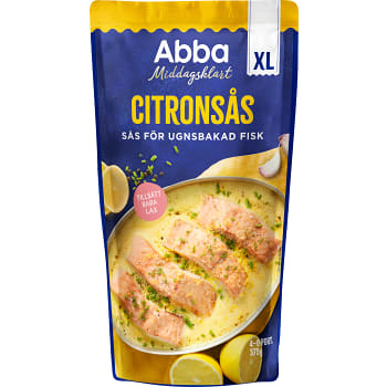 Citronsås för ugnsbakad lax 375g Abba