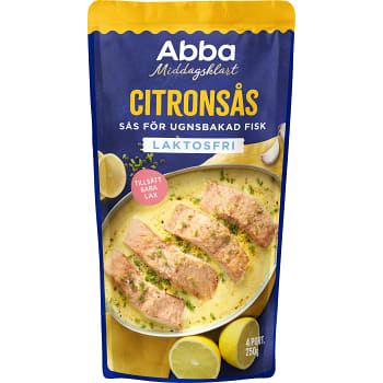 Citronsås Laktosfri 250g Middagsklart Abba