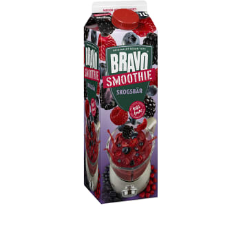 Smoothie Skogsbär 1l Bravo