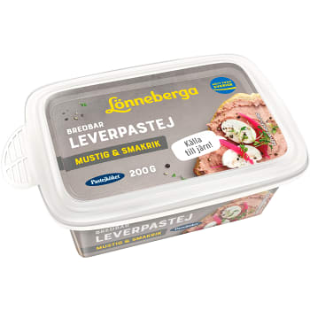 Pastej med mustig smak 200g Pastejköket
