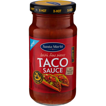 Tacosås Extra Het 230g Santa Maria