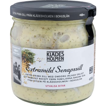 Extramild senapssill 420g Klädesholmen